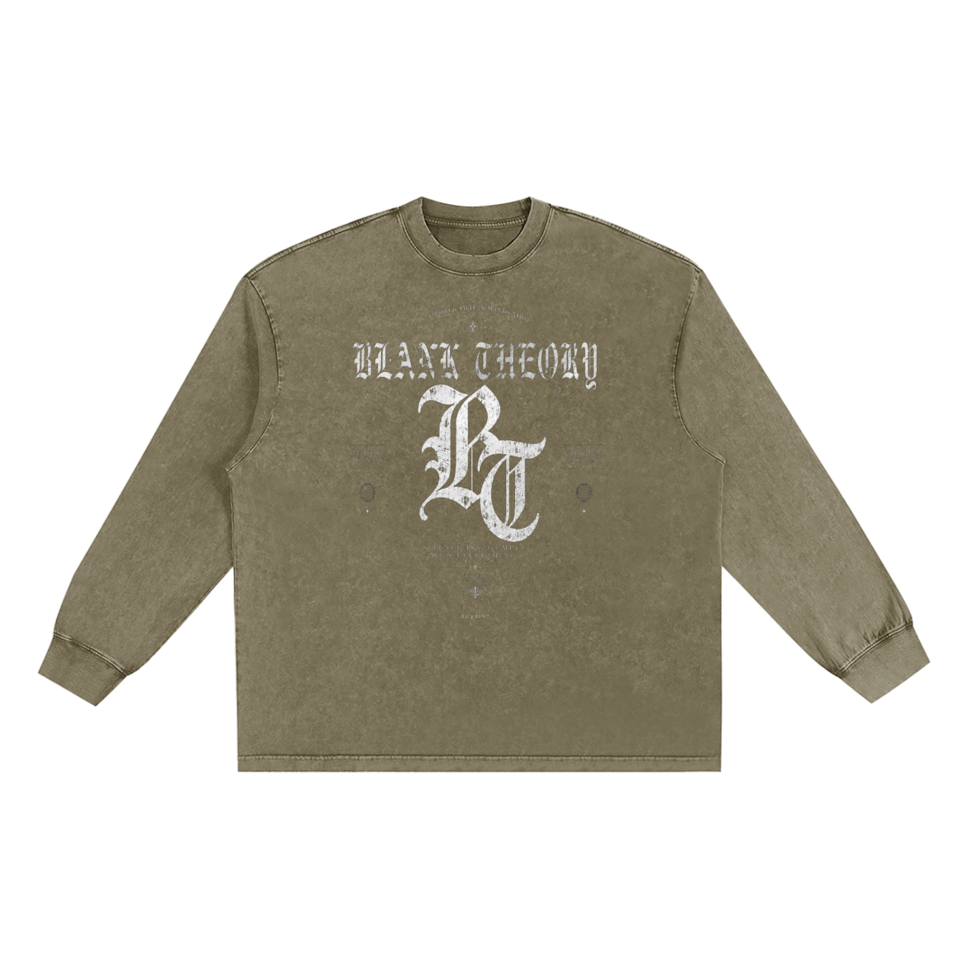 Snow Washed Frayed Edge T-Shirt