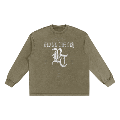 Snow Washed Frayed Edge T-Shirt