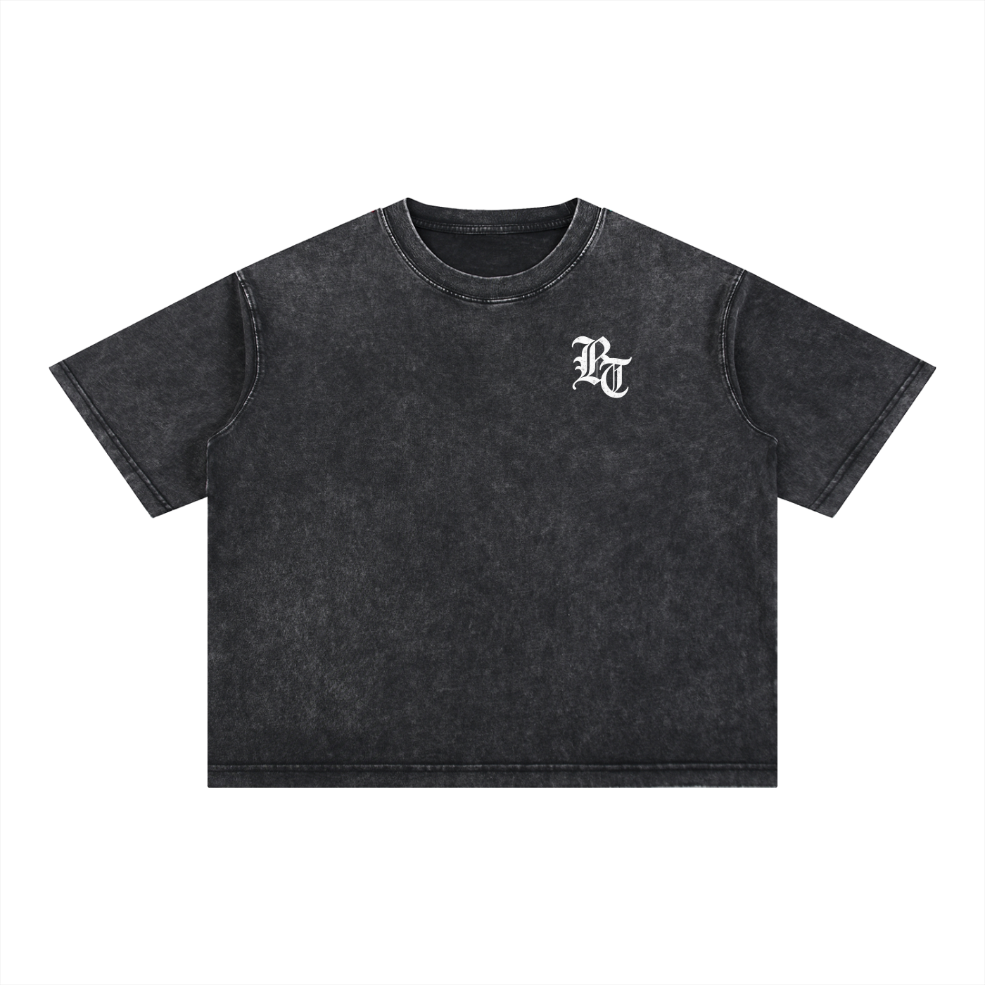 Mineral Wash Boxy Cotton T-Shirt