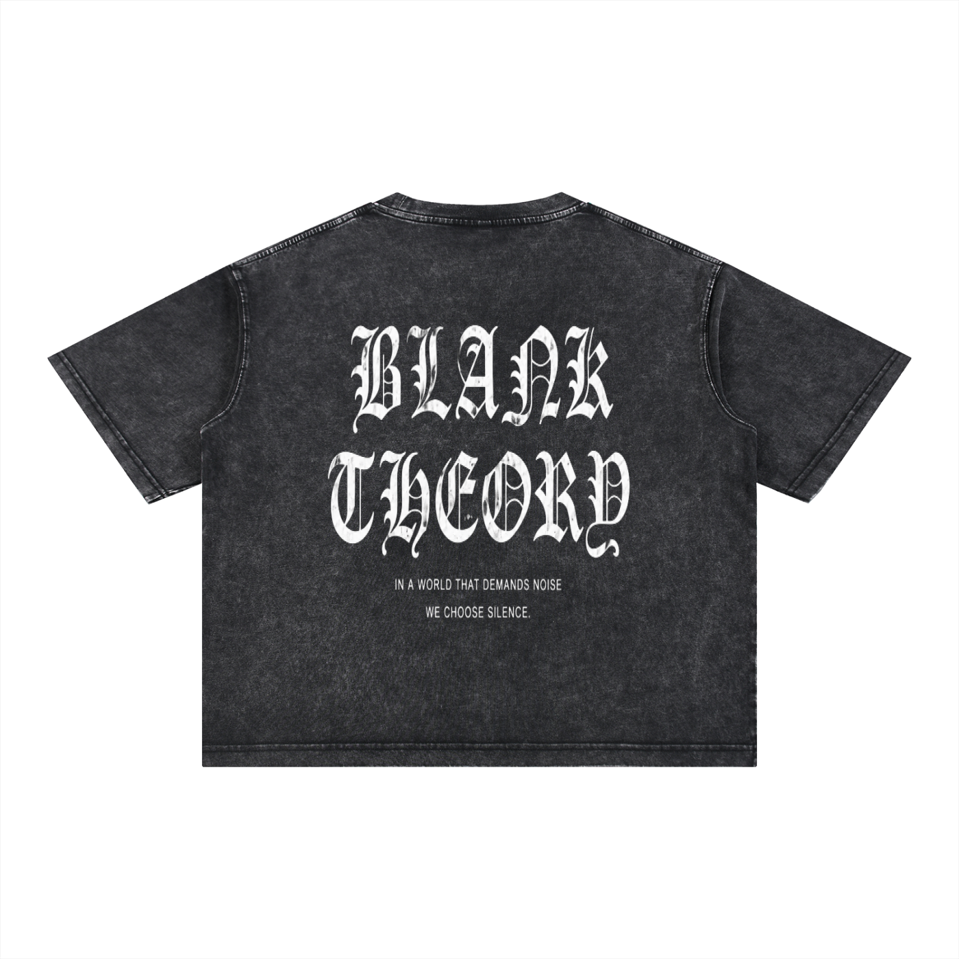 Mineral Wash Boxy Cotton T-Shirt