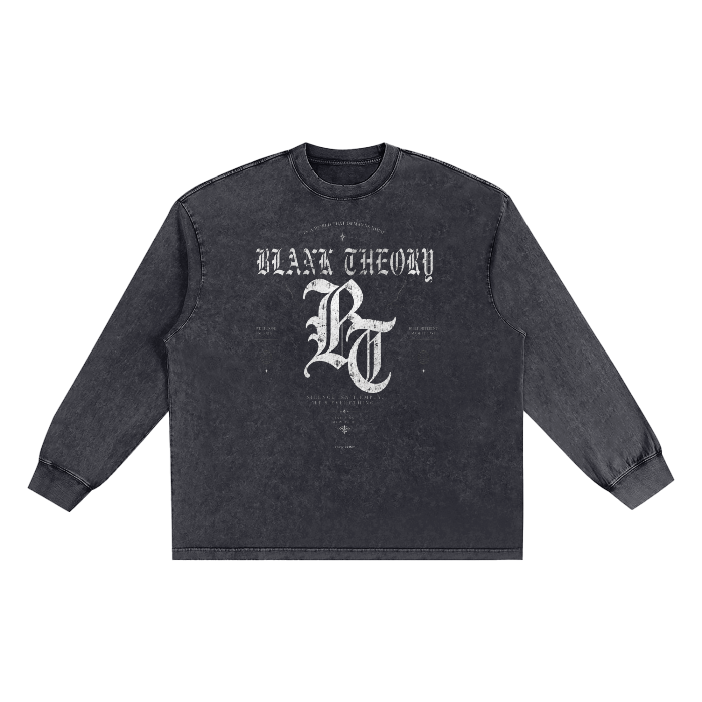 Snow Washed Frayed Edge T-Shirt