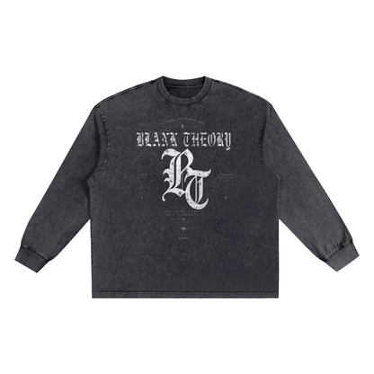 Snow Washed Frayed Edge T-Shirt